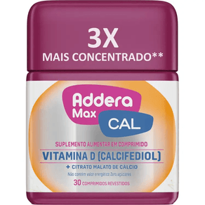 Addera Max Cal 30 Comprimidos Revestidos - 7896094928572